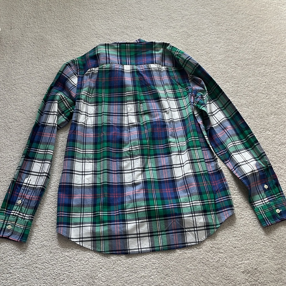 Boys BUNDLE Polo Raulph Lauren Plaid Dress Shirts Size XL - Picture 6 of 13